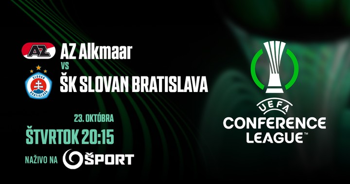 ŠK Slovan Bratislava v Konferenčnej lige vysiela JOJŠPORT